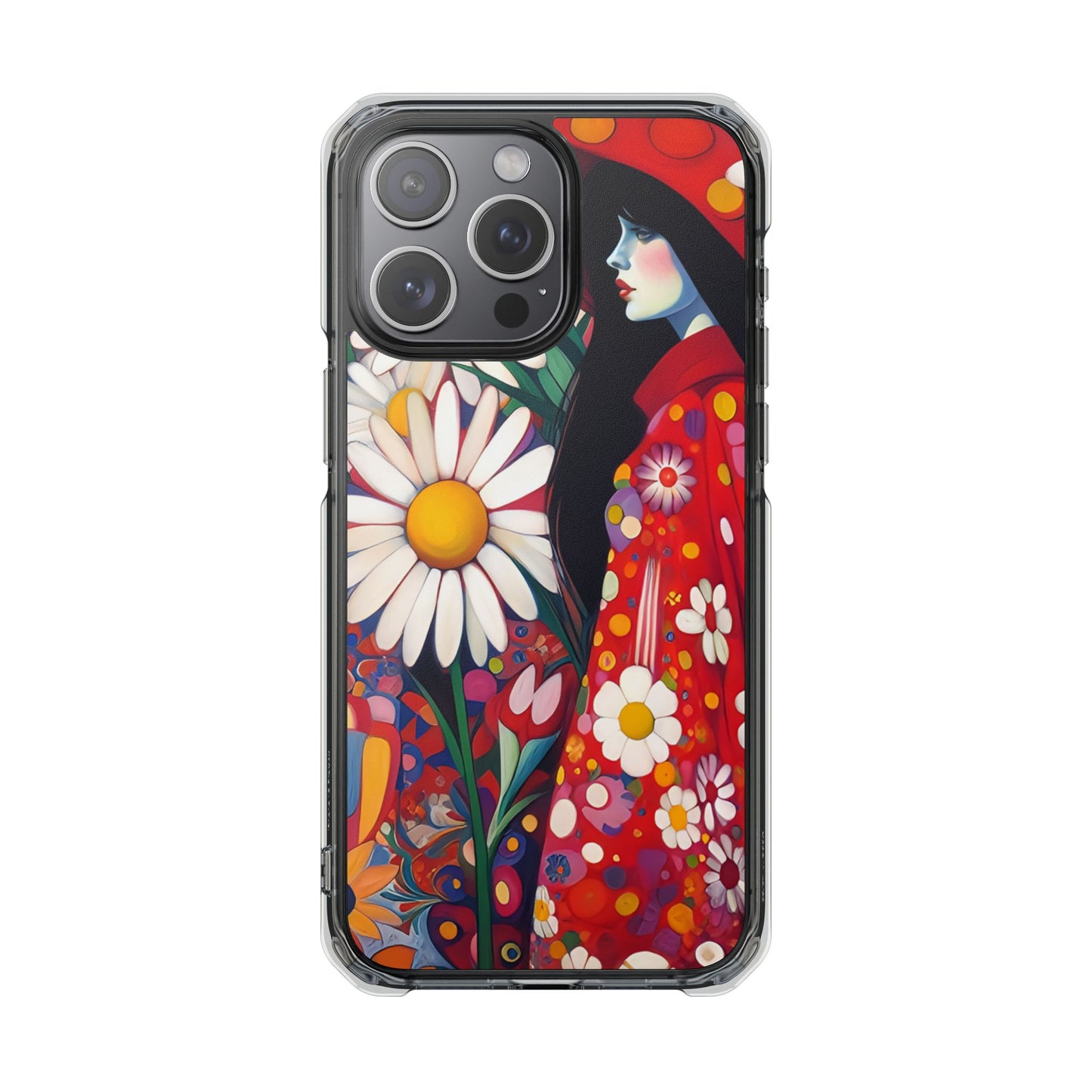 Daisy Dreams - Magnetic Clear Impact Cases