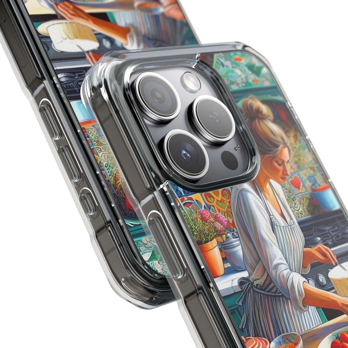 The Cake Maker - Magnetic Clear Impact Cases