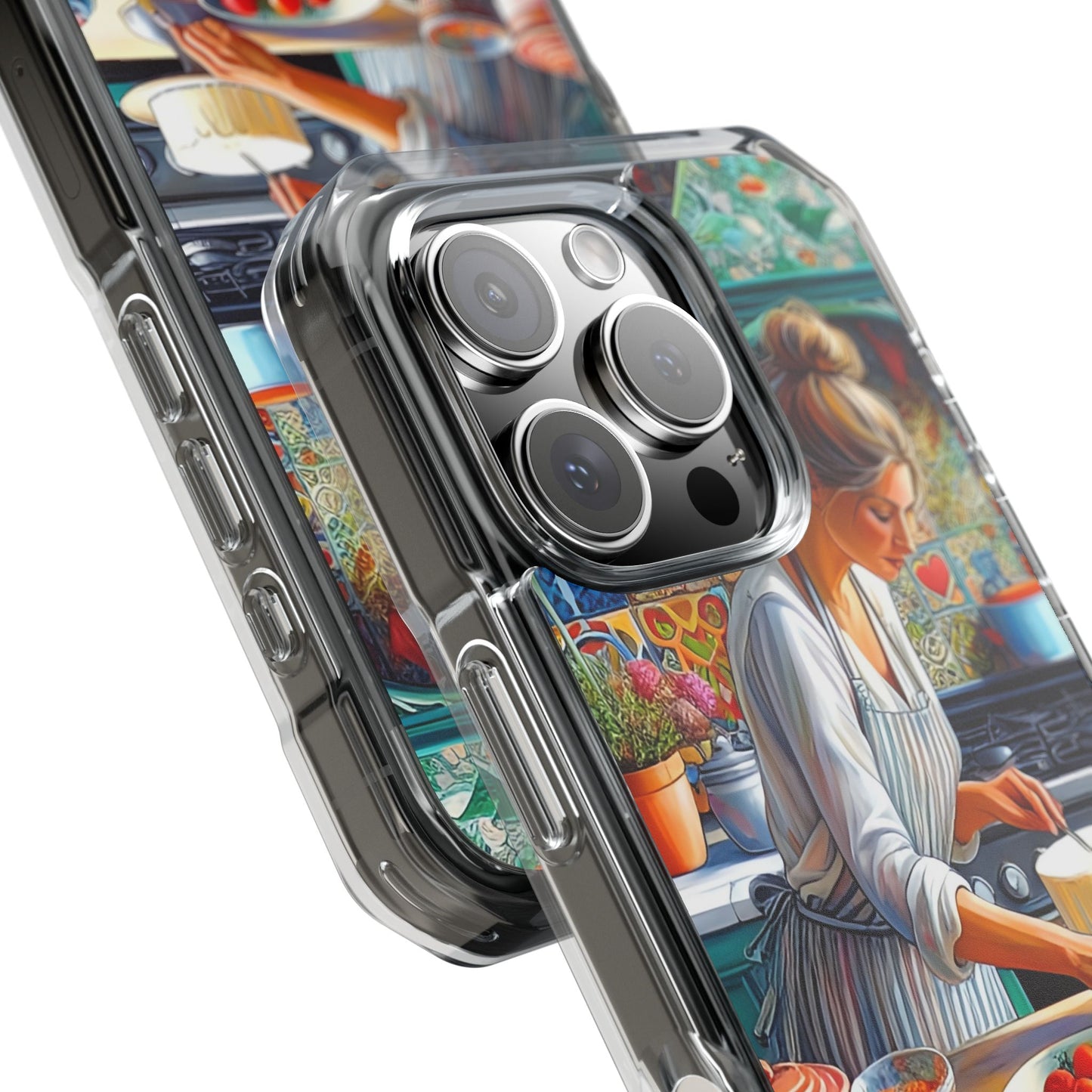 The Cake Maker - Magnetic Clear Impact Cases