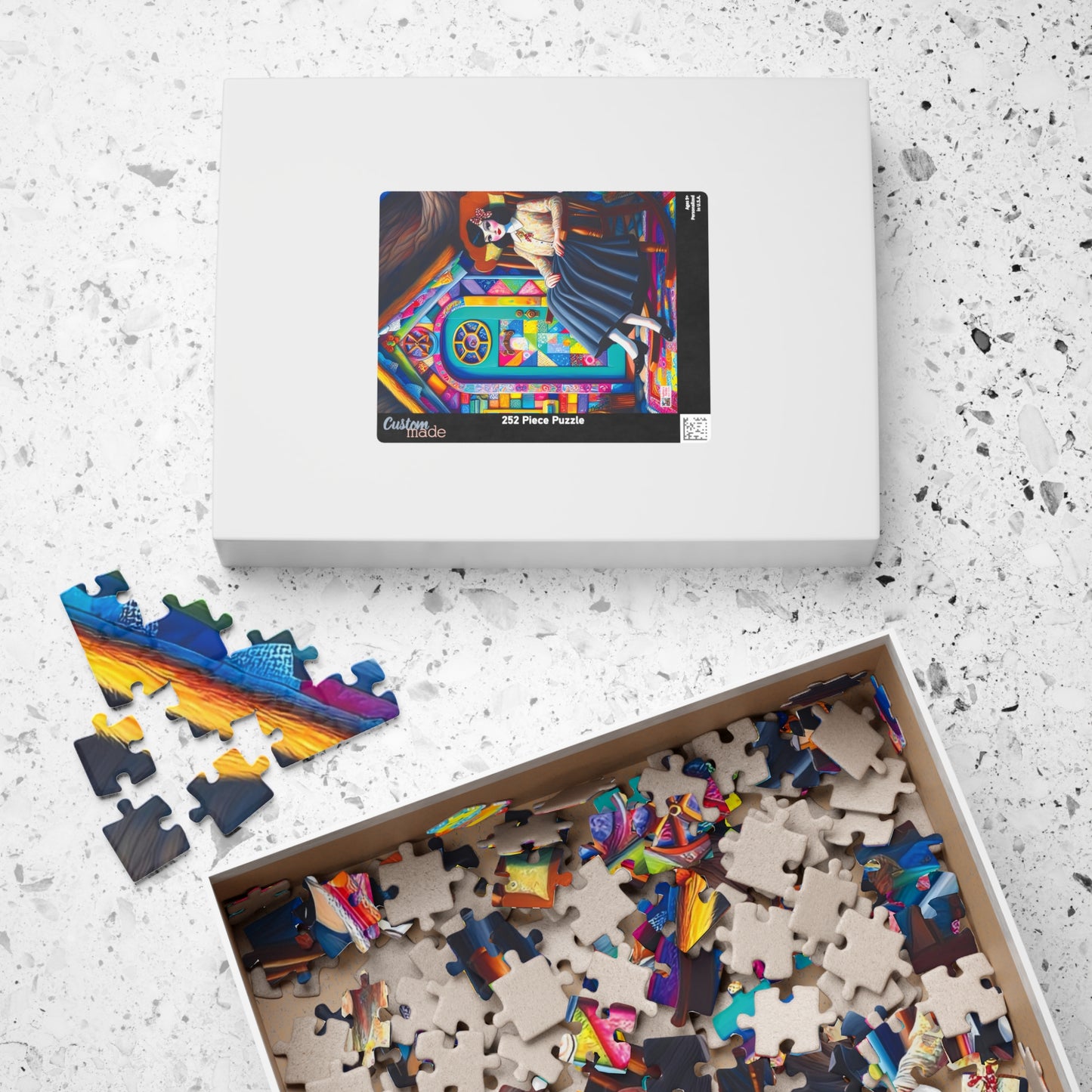 My Sweet Home Jigsaw Puzzle 110, 252, 520, 1014-piece. Fun, quirky and magical, a perfect novelty gift idea or family game, suits all ages