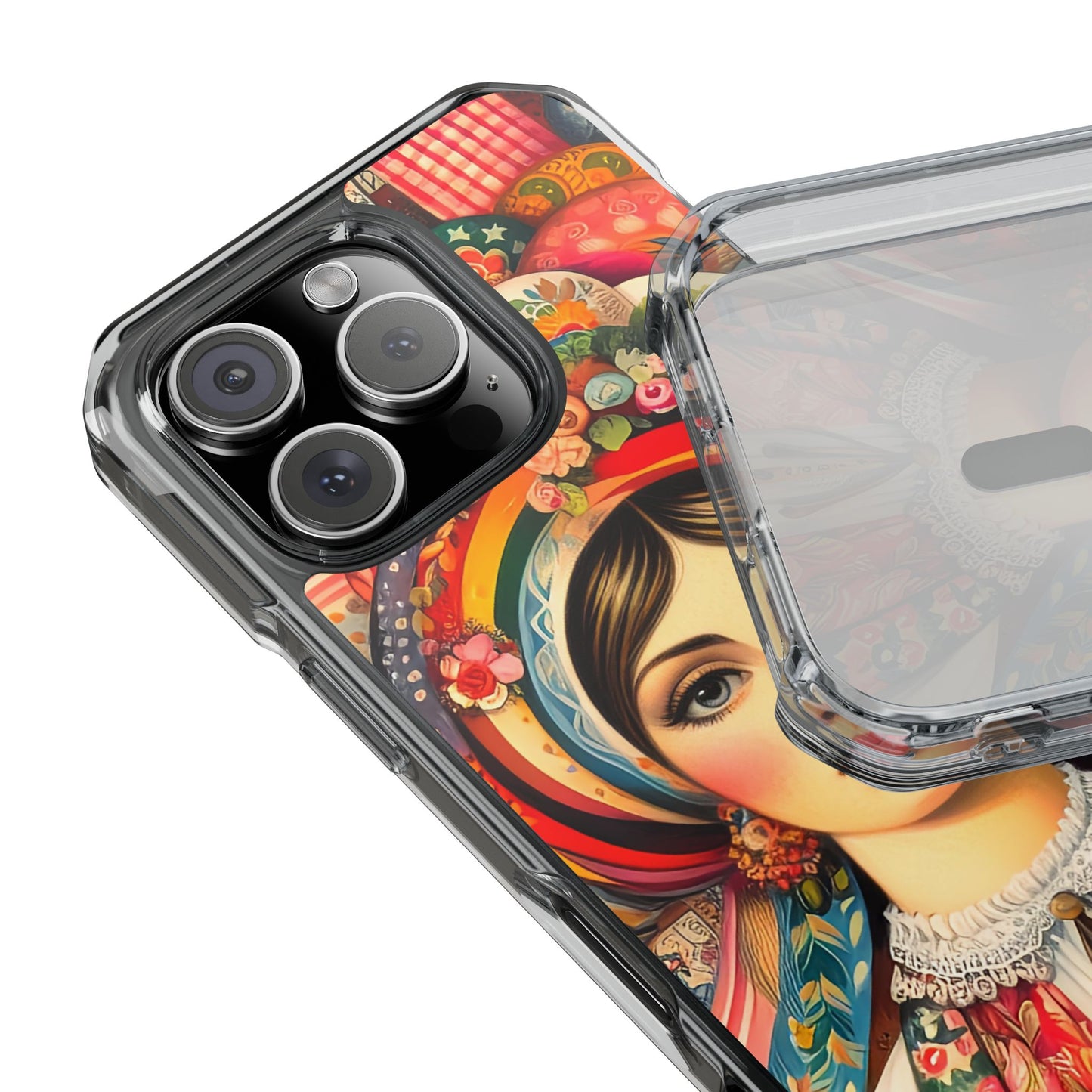 Beehive Bonnet - Magnetic Clear Impact Cases