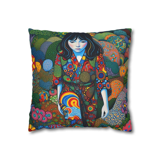 "Walk on the Wild Side" Double-Sided Print Square Cushion Cover