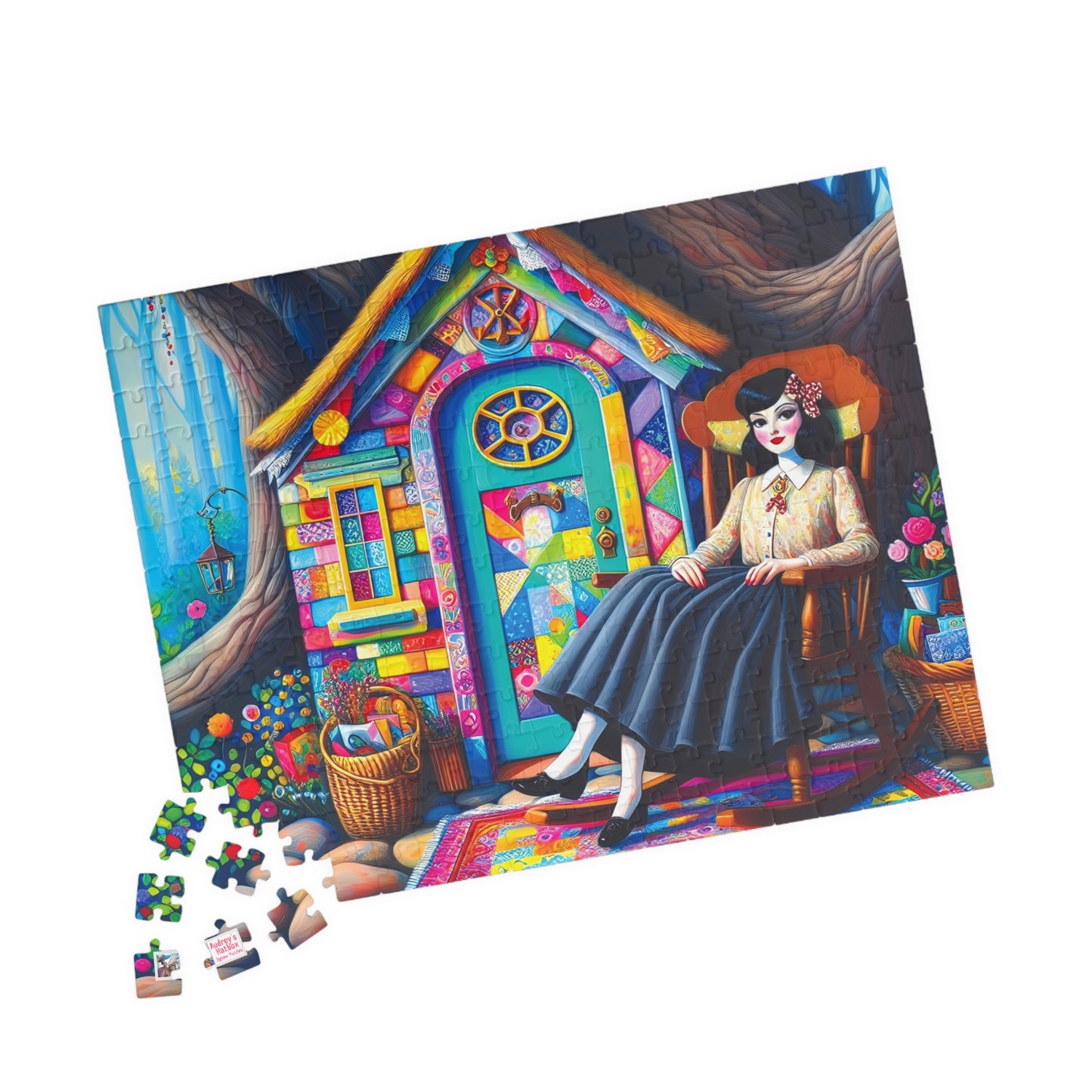 My Sweet Home Jigsaw Puzzle 110, 252, 520, 1014-piece. Fun, quirky and magical, a perfect novelty gift idea or family game, suits all ages