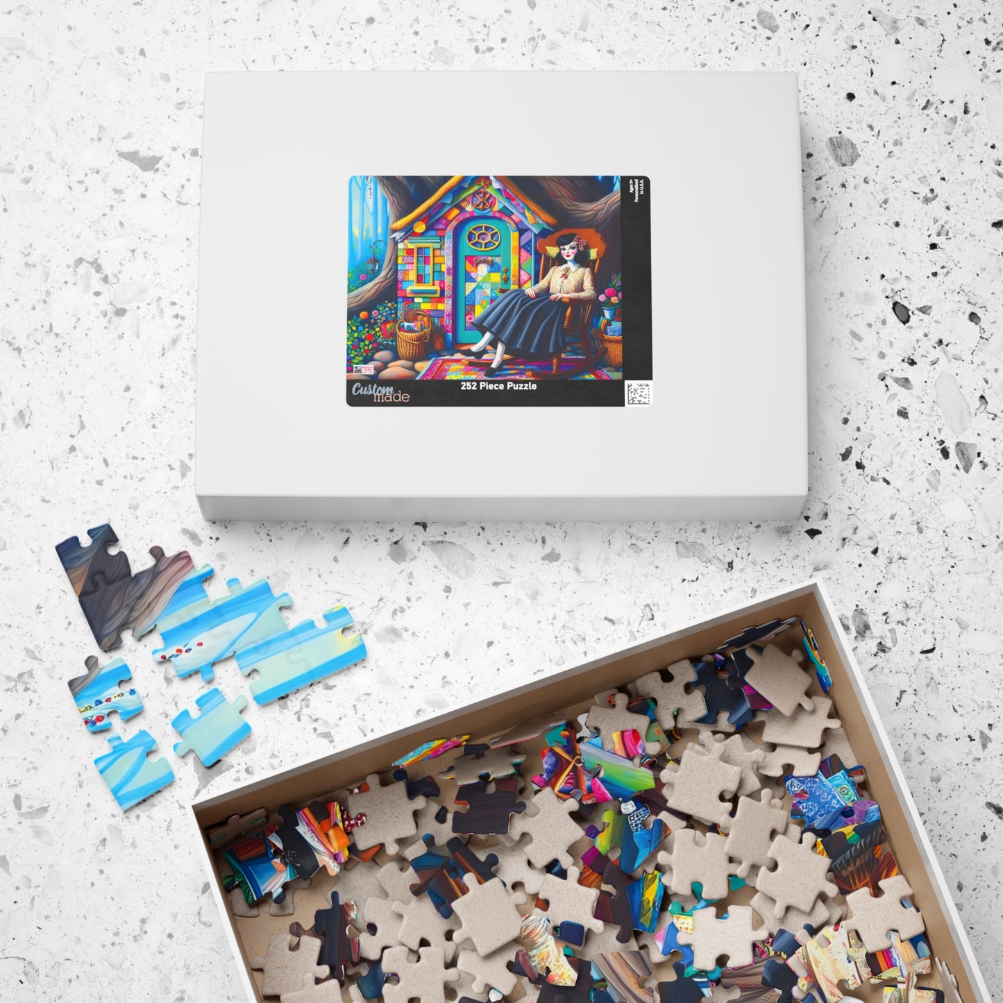 My Sweet Home Jigsaw Puzzle 110, 252, 520, 1014-piece. Fun, quirky and magical, a perfect novelty gift idea or family game, suits all ages
