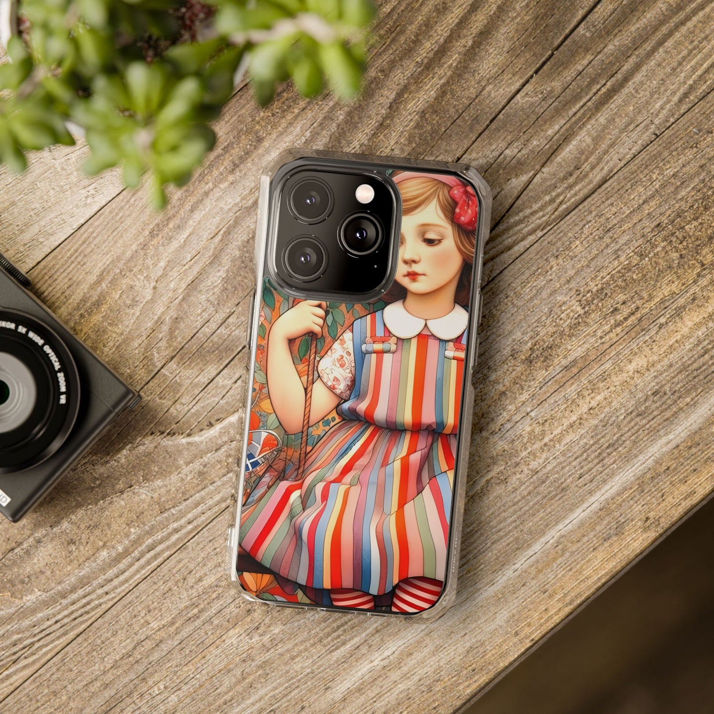 Dreams and Swings - Magnetic Clear Impact Cases
