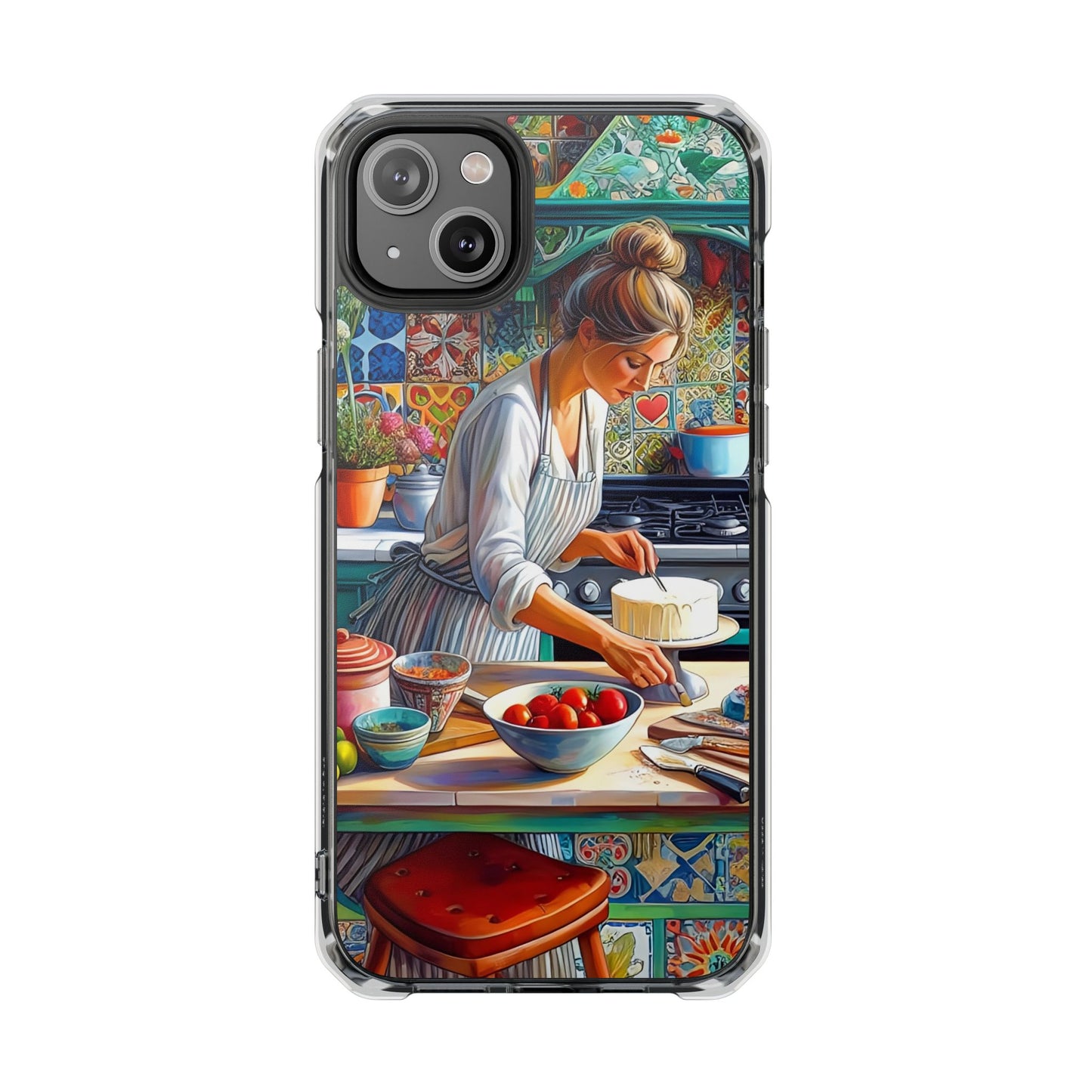 The Cake Maker - Magnetic Clear Impact Cases