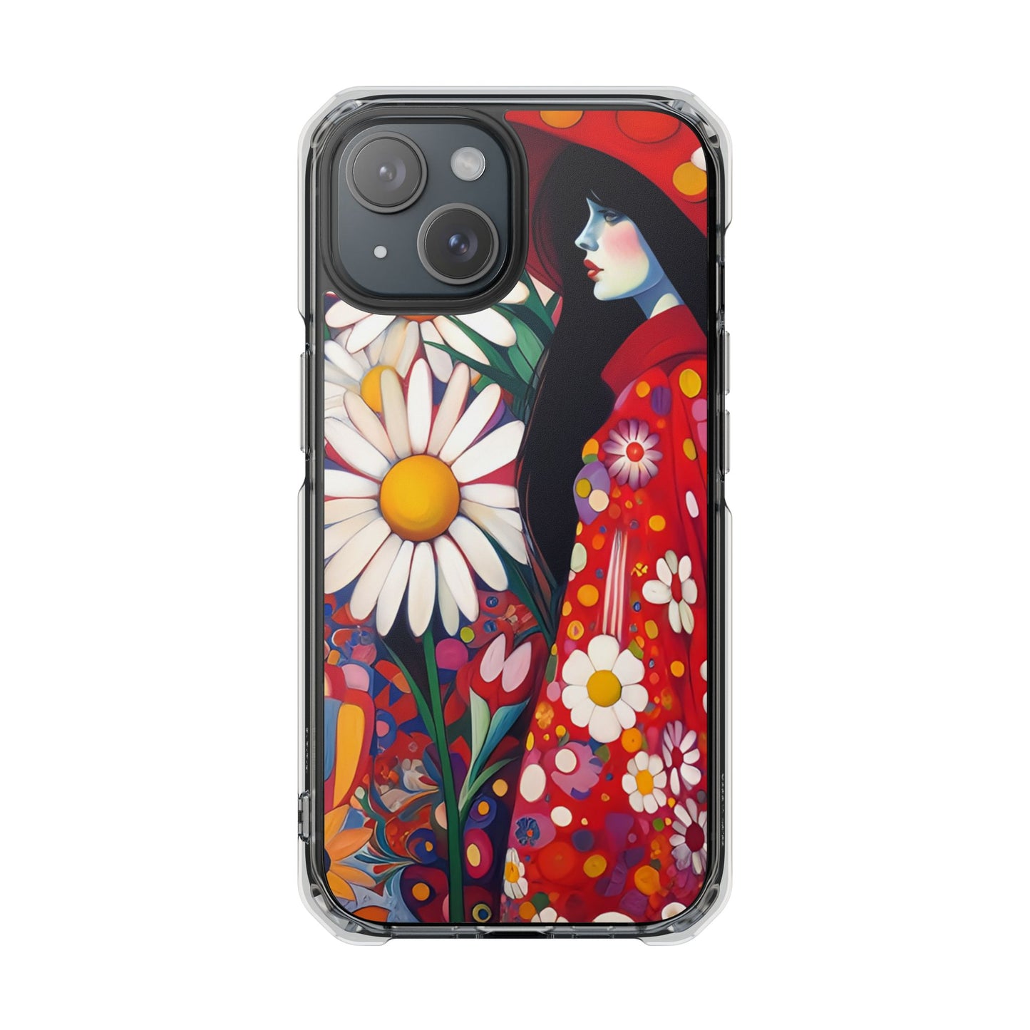 Daisy Dreams - Magnetic Clear Impact Cases