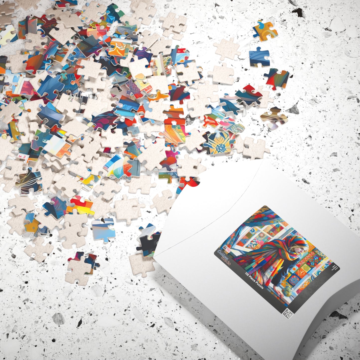 At The Windowsill Jigsaw Puzzle (110, 252, 520, 1014-piece). Unique, Whimsical, Challenging Family Fun. Pretty Birthday Gift Idea
