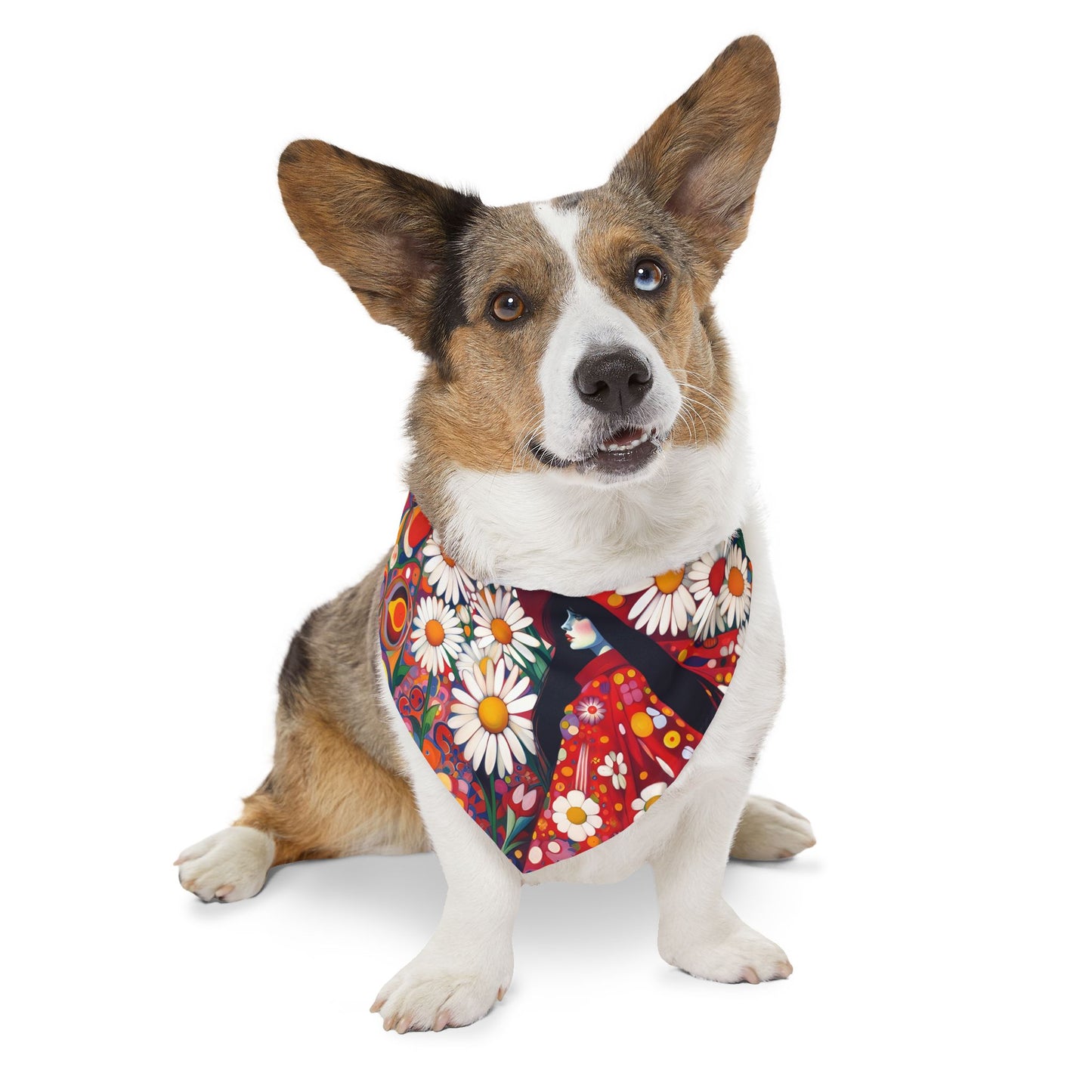"Daisy Dreams" - Pet Bandana Collar